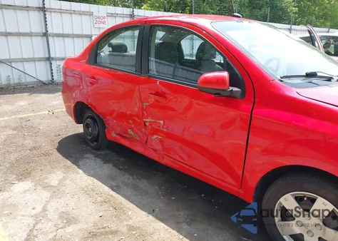 2010 Chevrolet Aveo Ls из США, поврежденный, VIN KL1TD5DE4AB051843